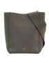 Small Sangle Bucket Bag, &pound;695, Handbags, Grey, Leather, Front view